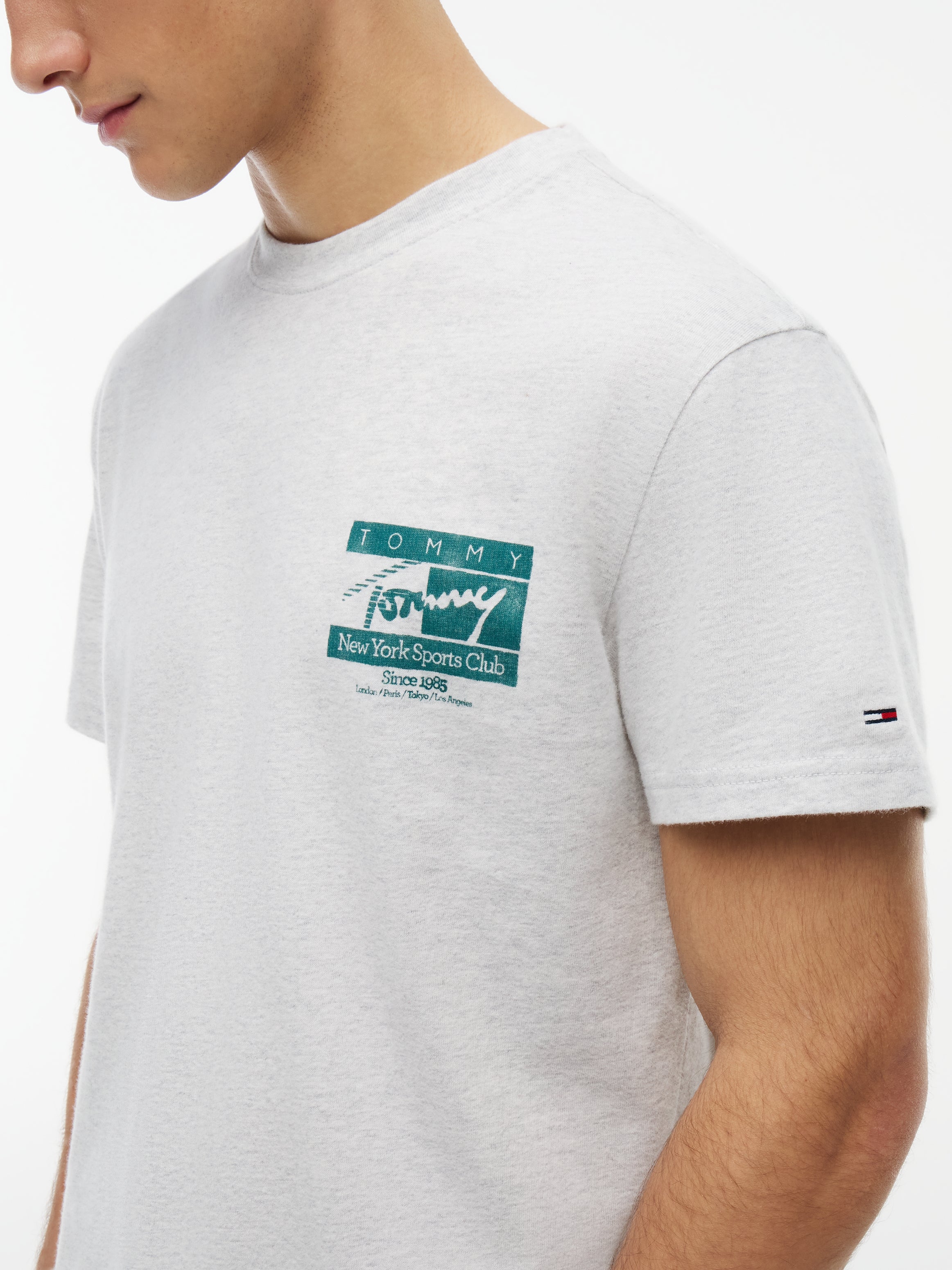 Tommy Jeans Flag Sign Graphic T-Shirt 23177