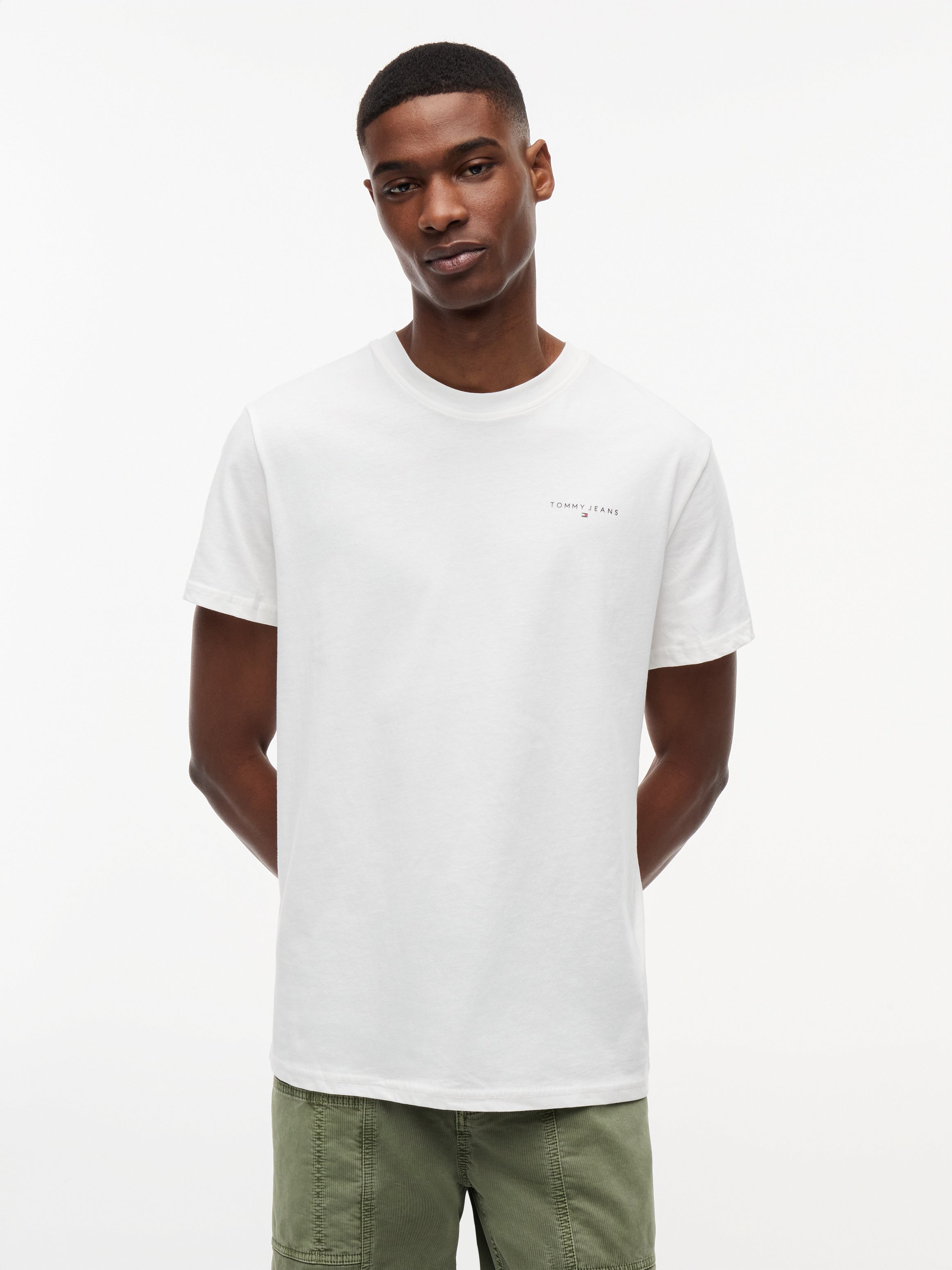 Tommy Jeans Slim Linear Logo T-Shirt 21780