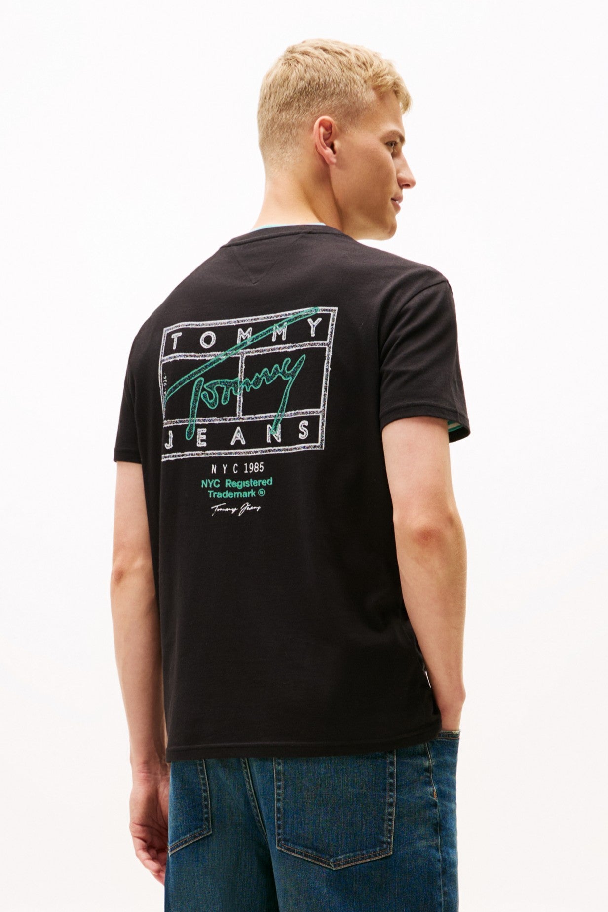 Tommy Jeans Regular Sign Spray T-Shirt 22319