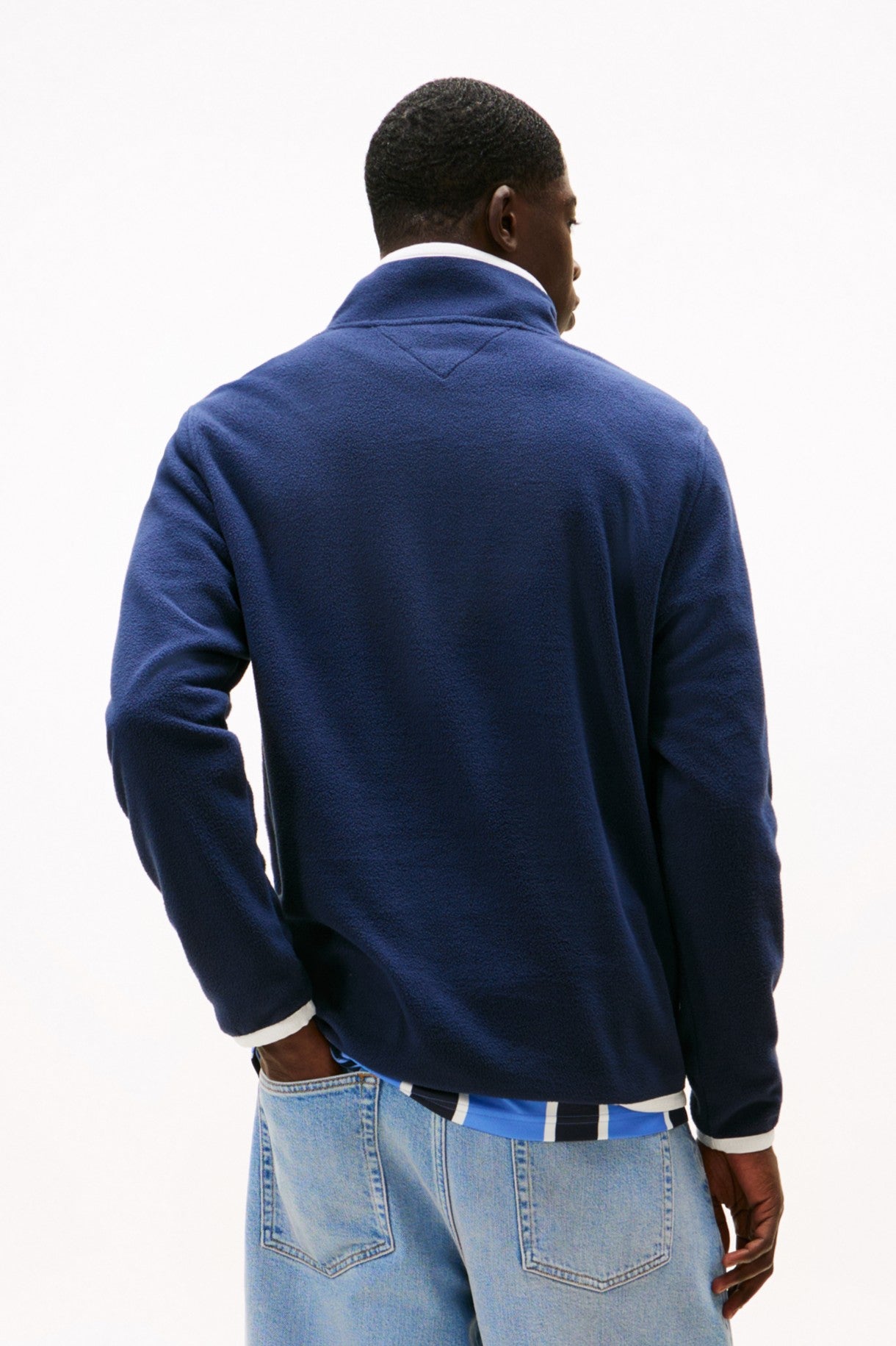 Tommy Jeans Quarter Zip Polar Fleece Jumper 22340