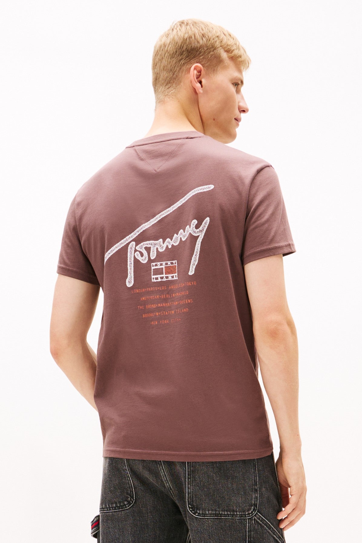 Tommy Jeans Backprint Sign T-Shirt 22320