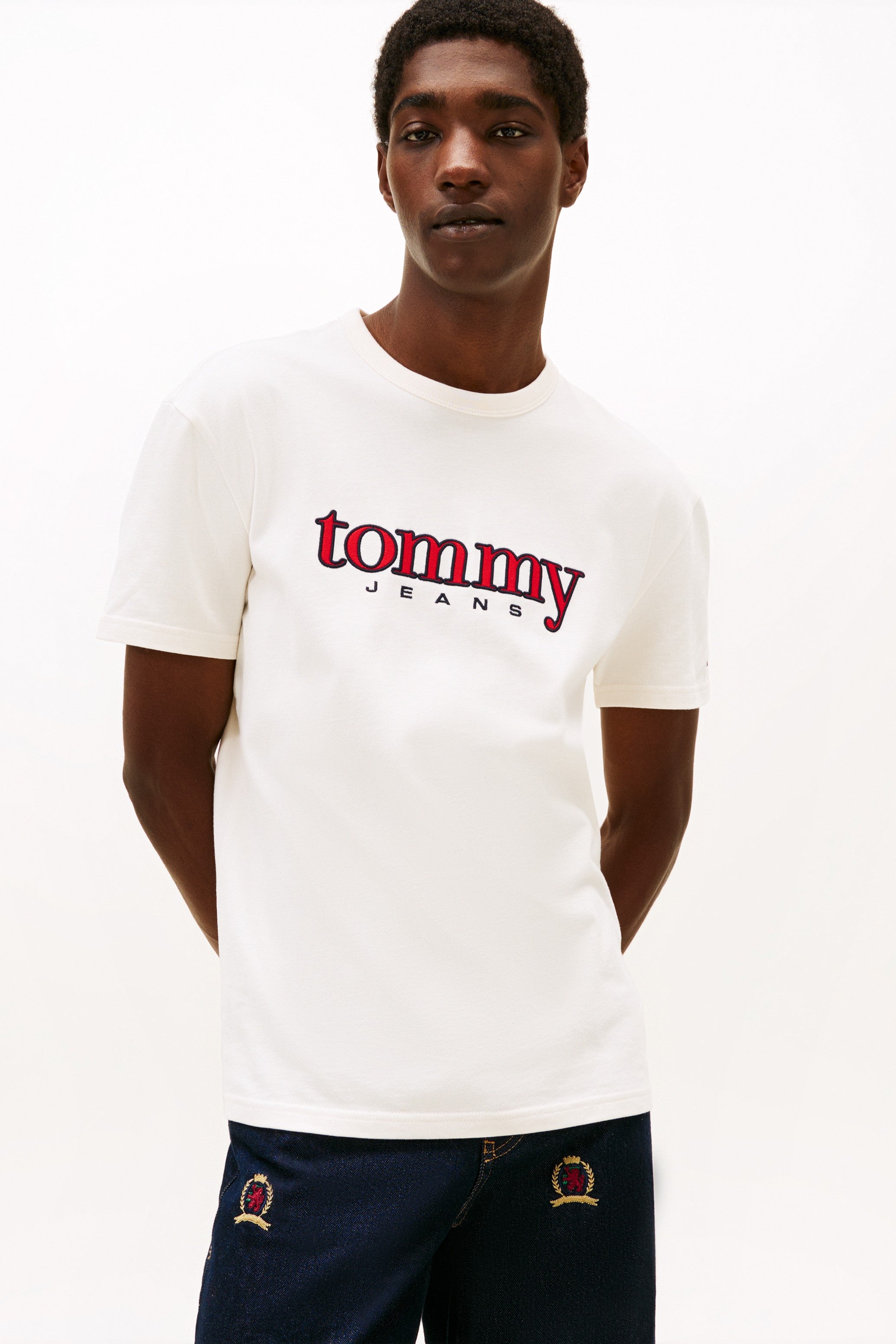 Tommy Jeans Appliqué Jersey T-Shirt 22719