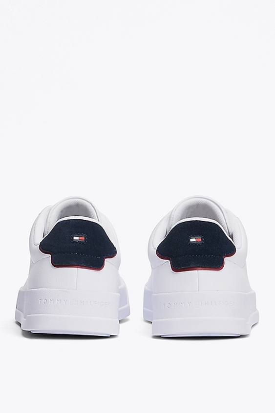 Tommy Hilfiger Court Leather Detail Sneaker