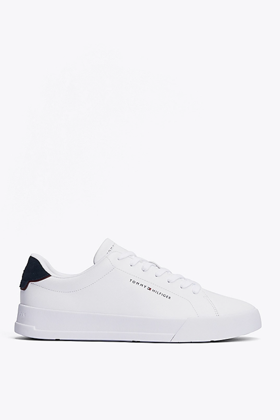 Tommy Hilfiger Court Leather Detail Sneaker