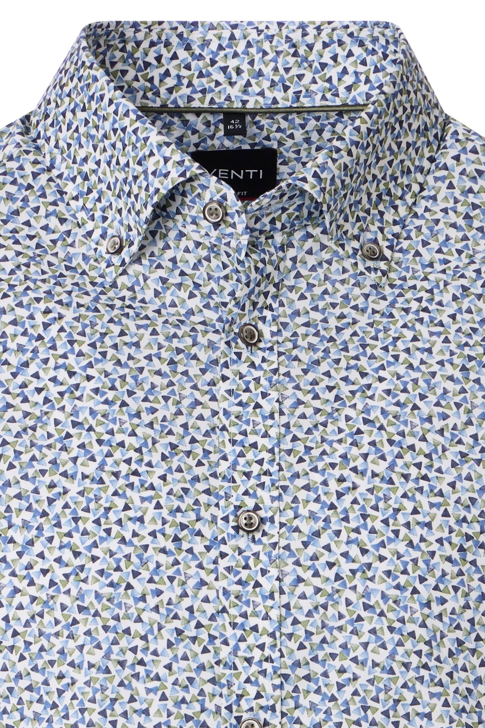 Venti Body Fit Print Shirt 1544934