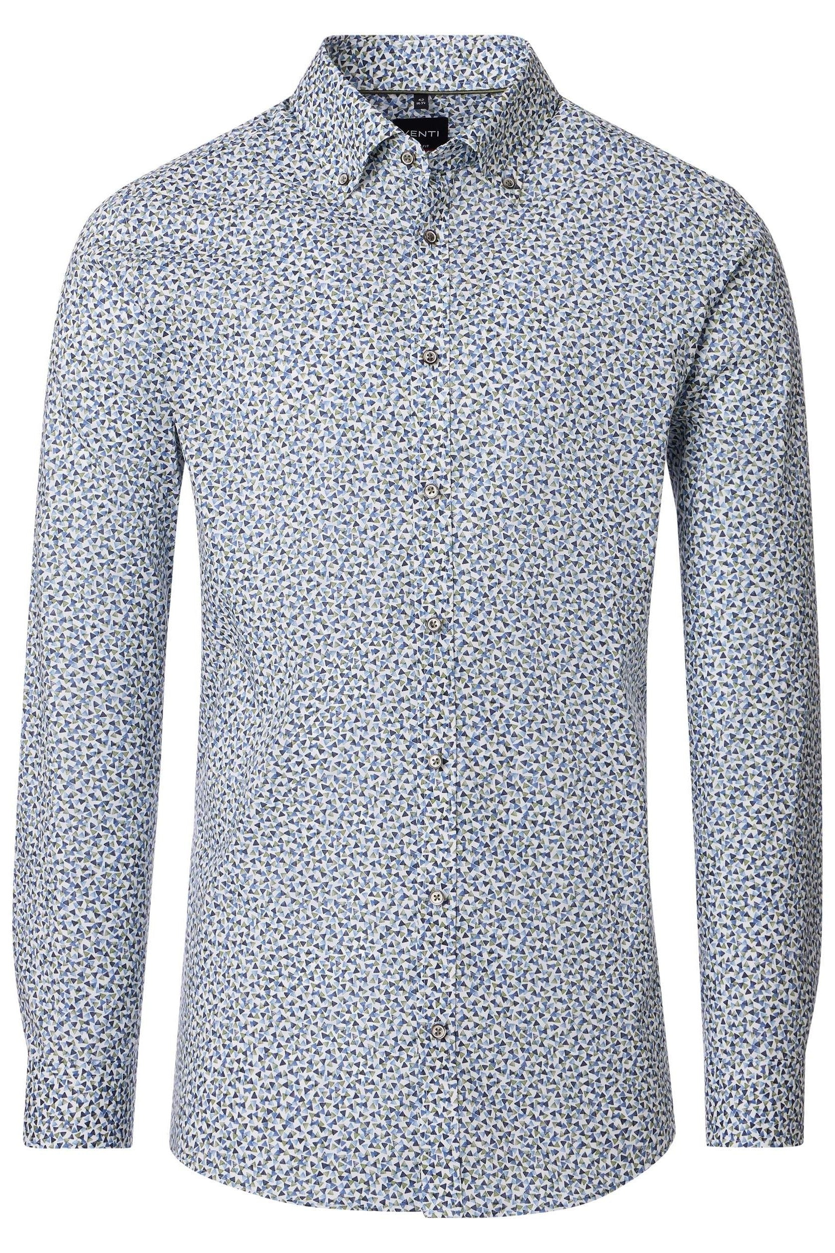 Venti Body Fit Print Shirt 1544934