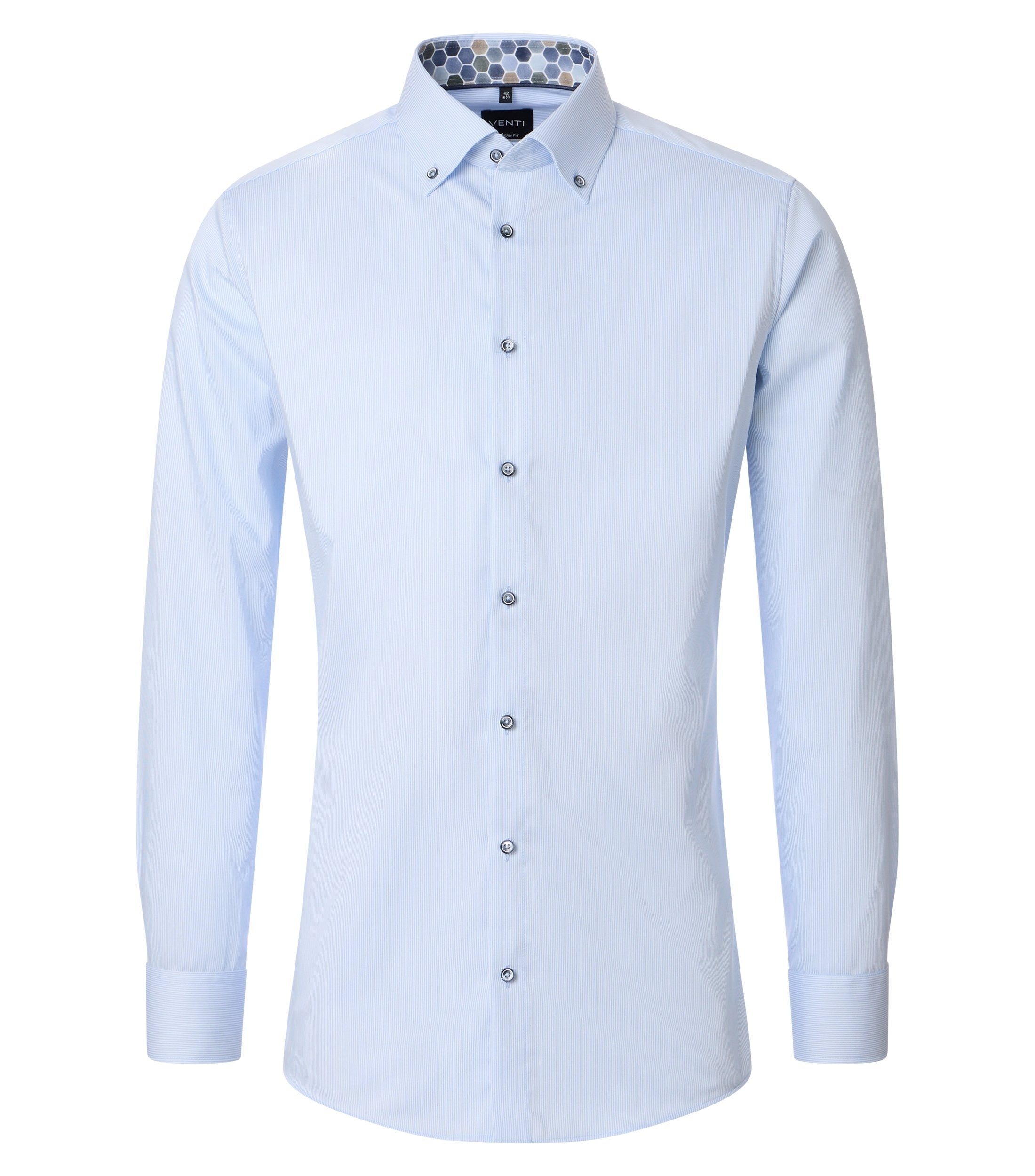 Venti Modern Fit Stripe City Shirt 226111000