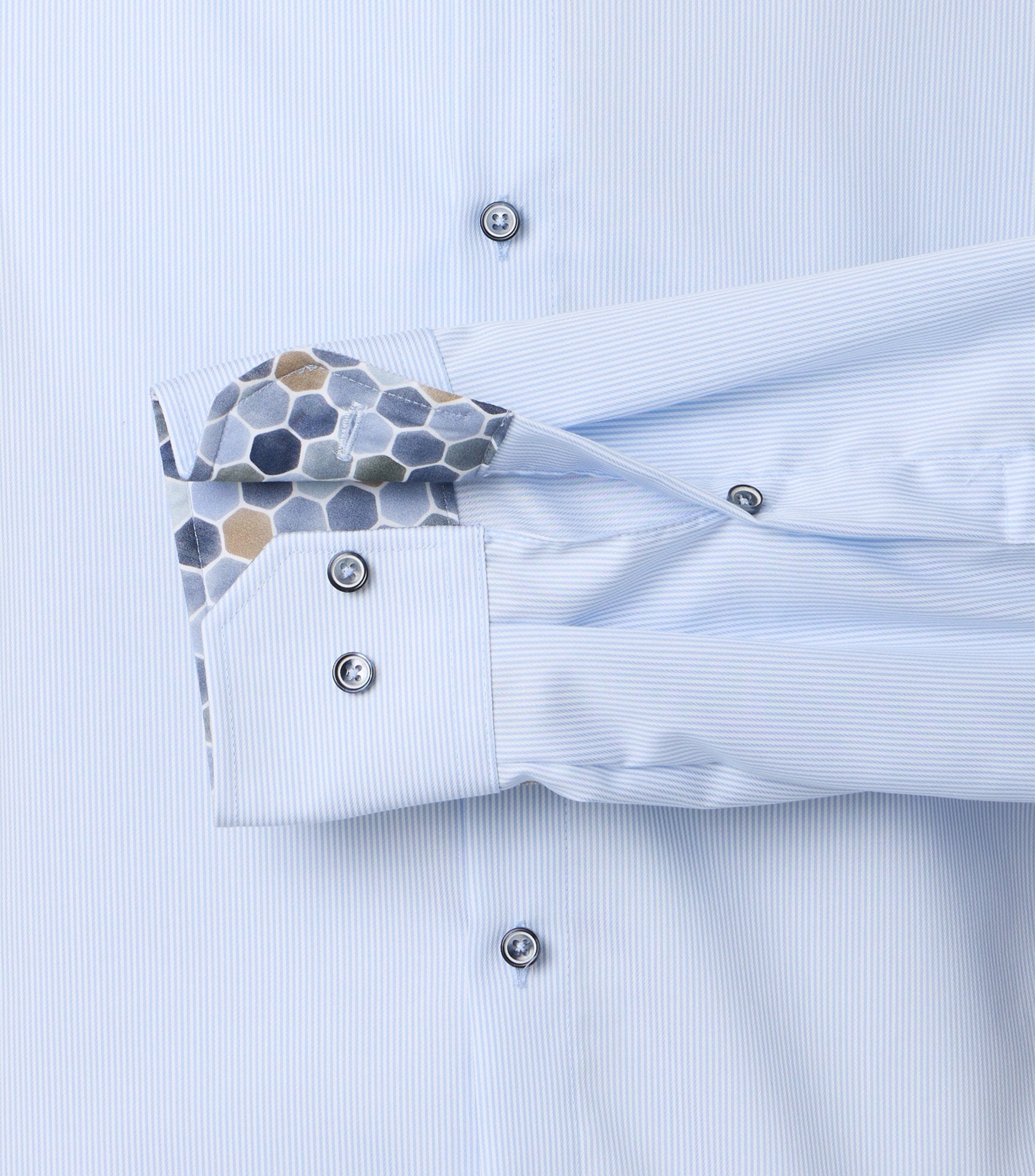 Venti Modern Fit Stripe City Shirt 226111000