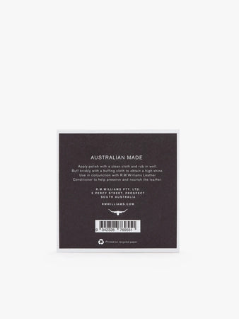 RM Williams Stockman's Leather Boot Polish Black