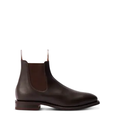 RM Williams Wide Fit Comfort Craftsman Chelsea Boot Chestnut