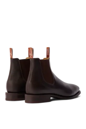 RM Williams Wide Fit Comfort Craftsman Chelsea Boot Chestnut