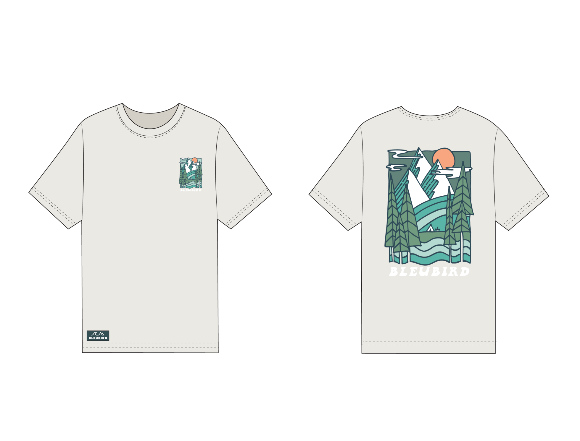 Bleubird Trailhead T-Shirt