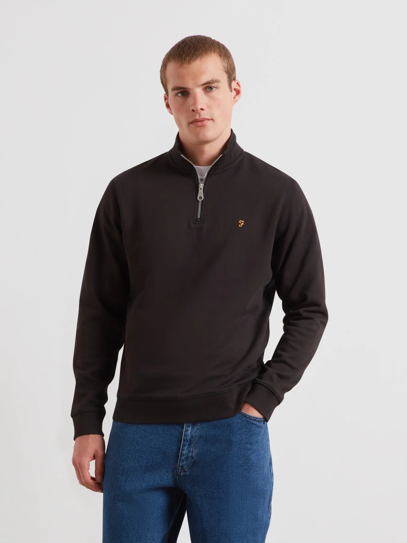 Farah Arnold Quarter Zip Sweatshirt