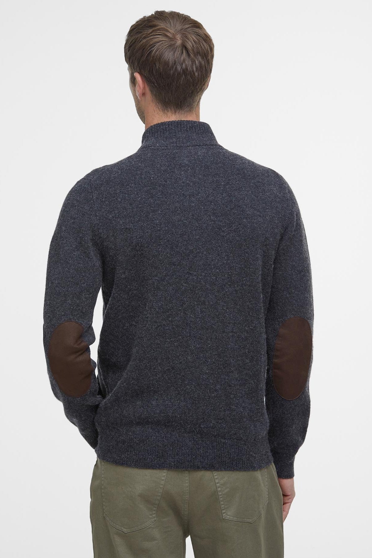 Barbour Essential Elbow-Patch Cardigan MKN0731