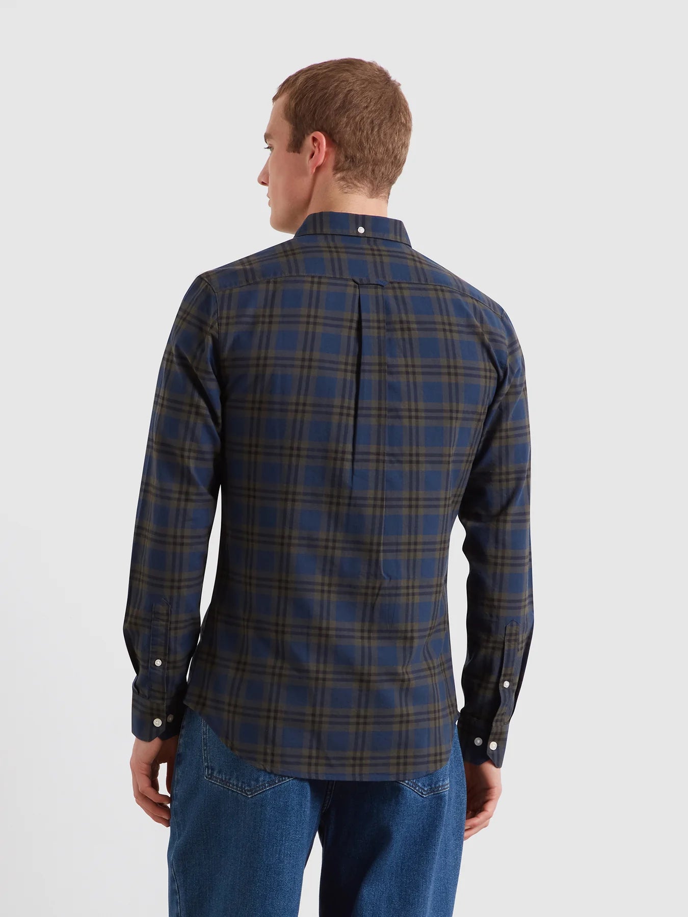 Farah Brewer Organic Check Shirt