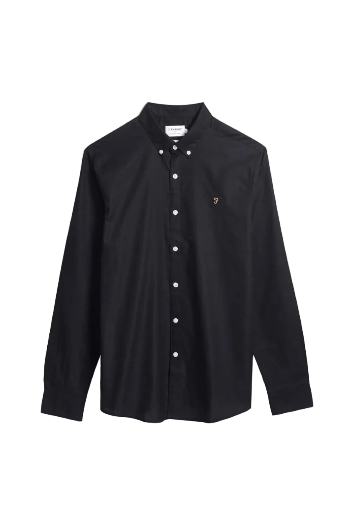 Farah Brewer Cotton Oxford Slim Fit Shirt
