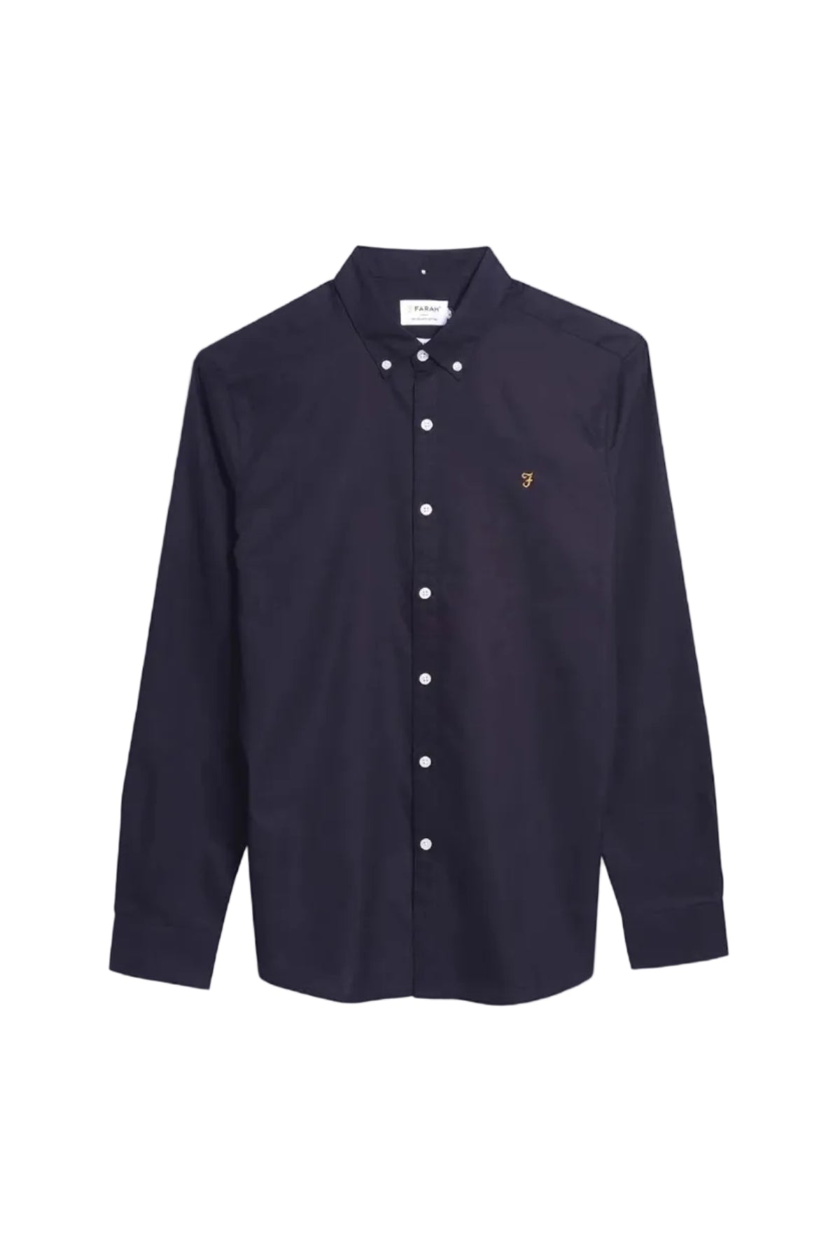 Farah Brewer Cotton Oxford Slim Fit Shirt
