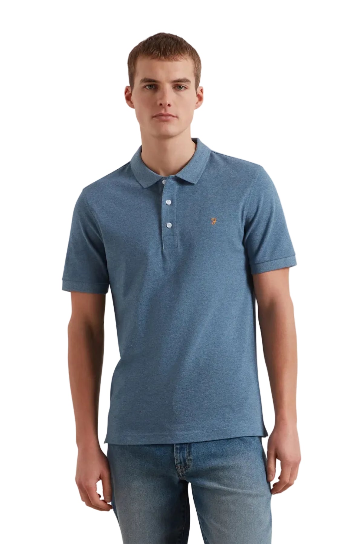 Farah Blanes Cotton Polo Shirt