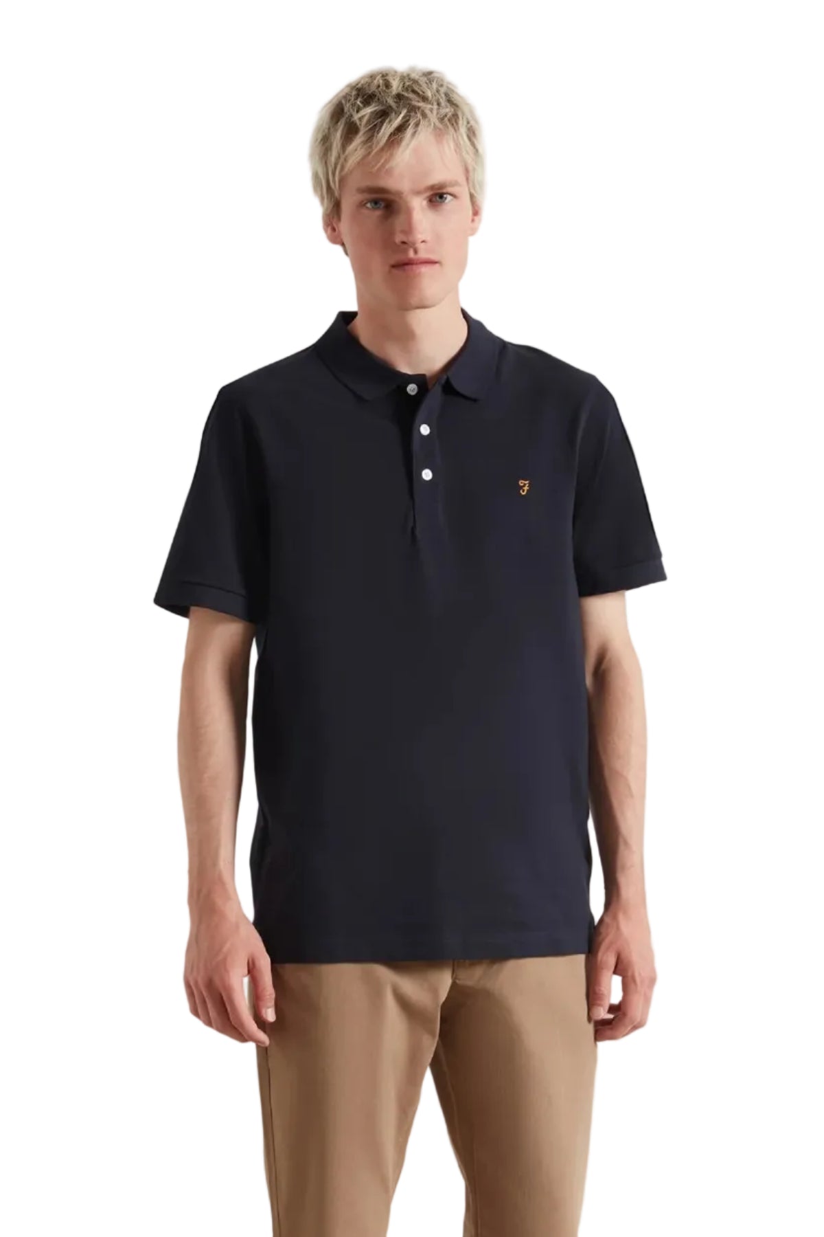 Farah Blanes Cotton Polo Shirt