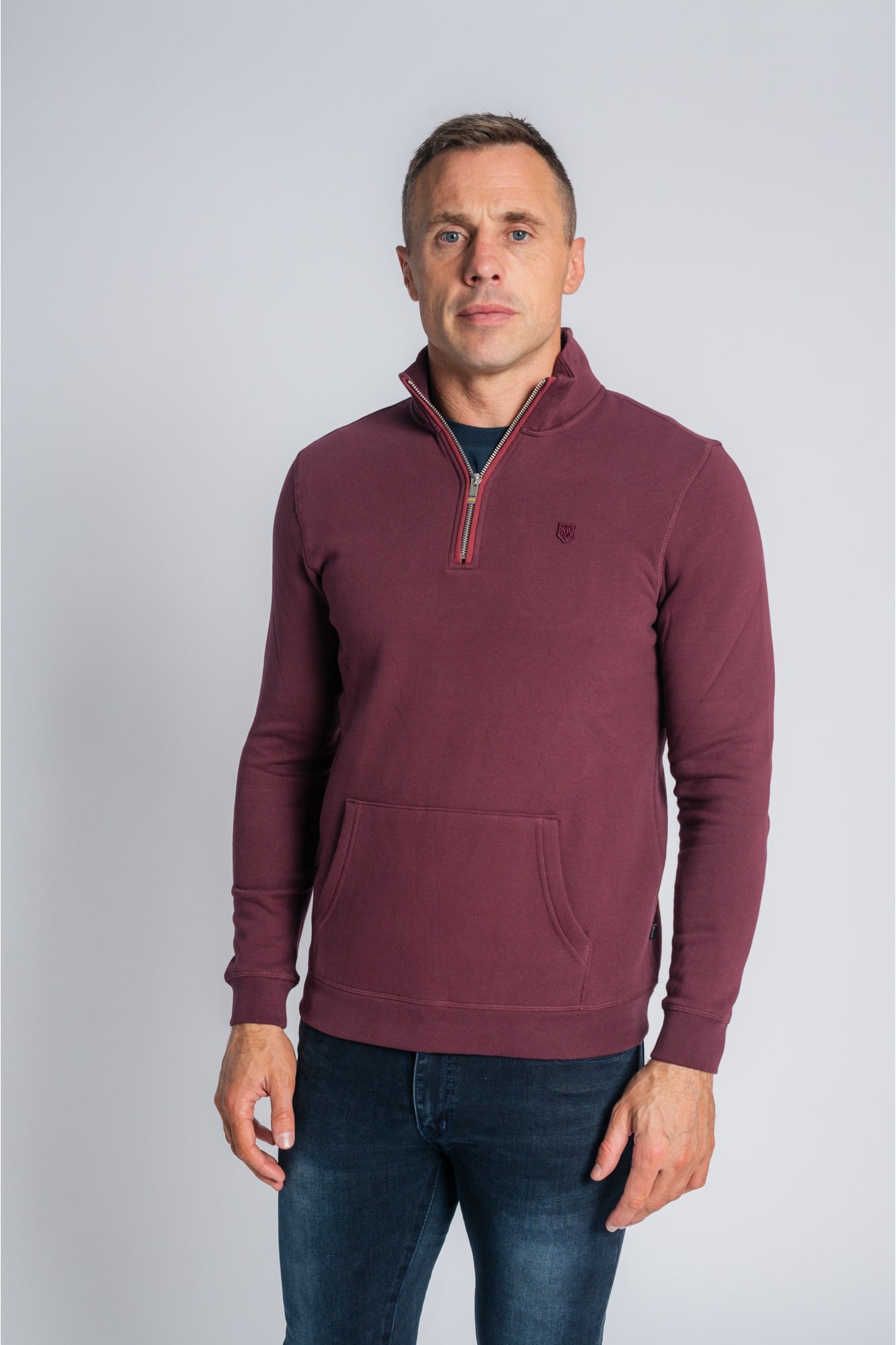 Tommy Bowe XV Kings Gladiators 1/4 Zip Sweat Shirt