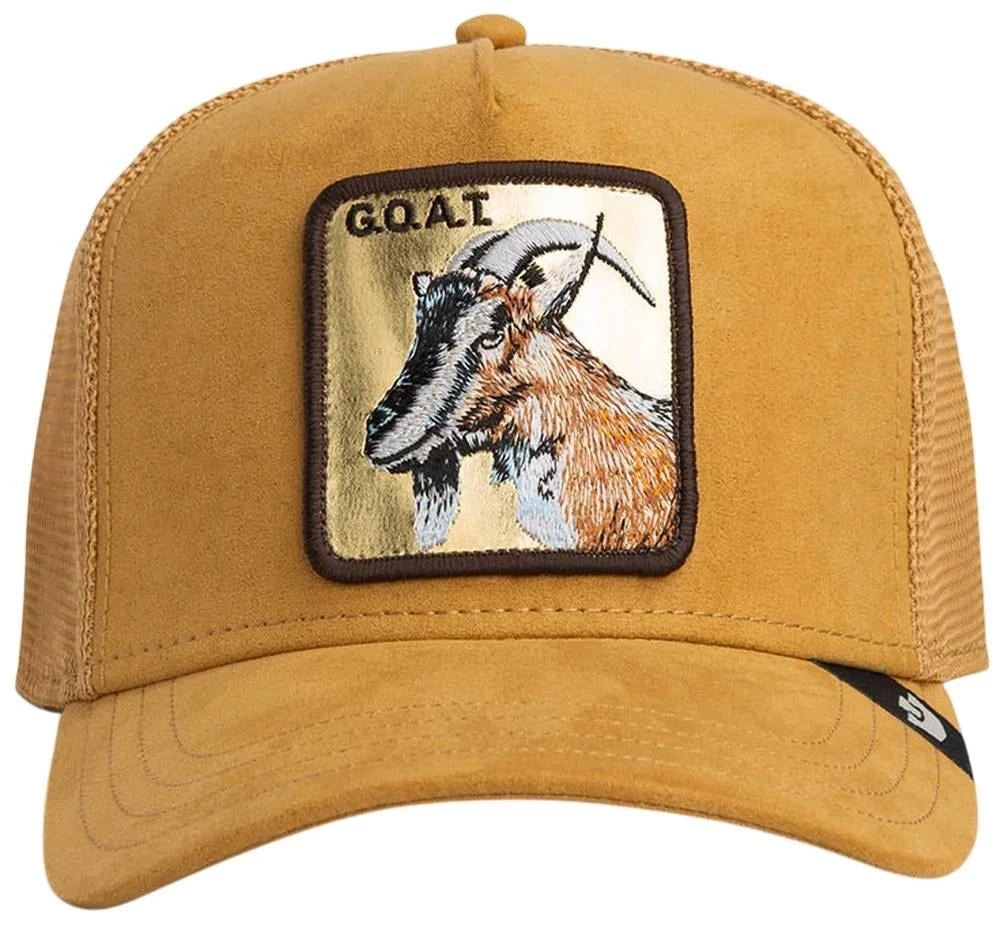 Goorin Bros Golden Goat Suede Trucker Hat