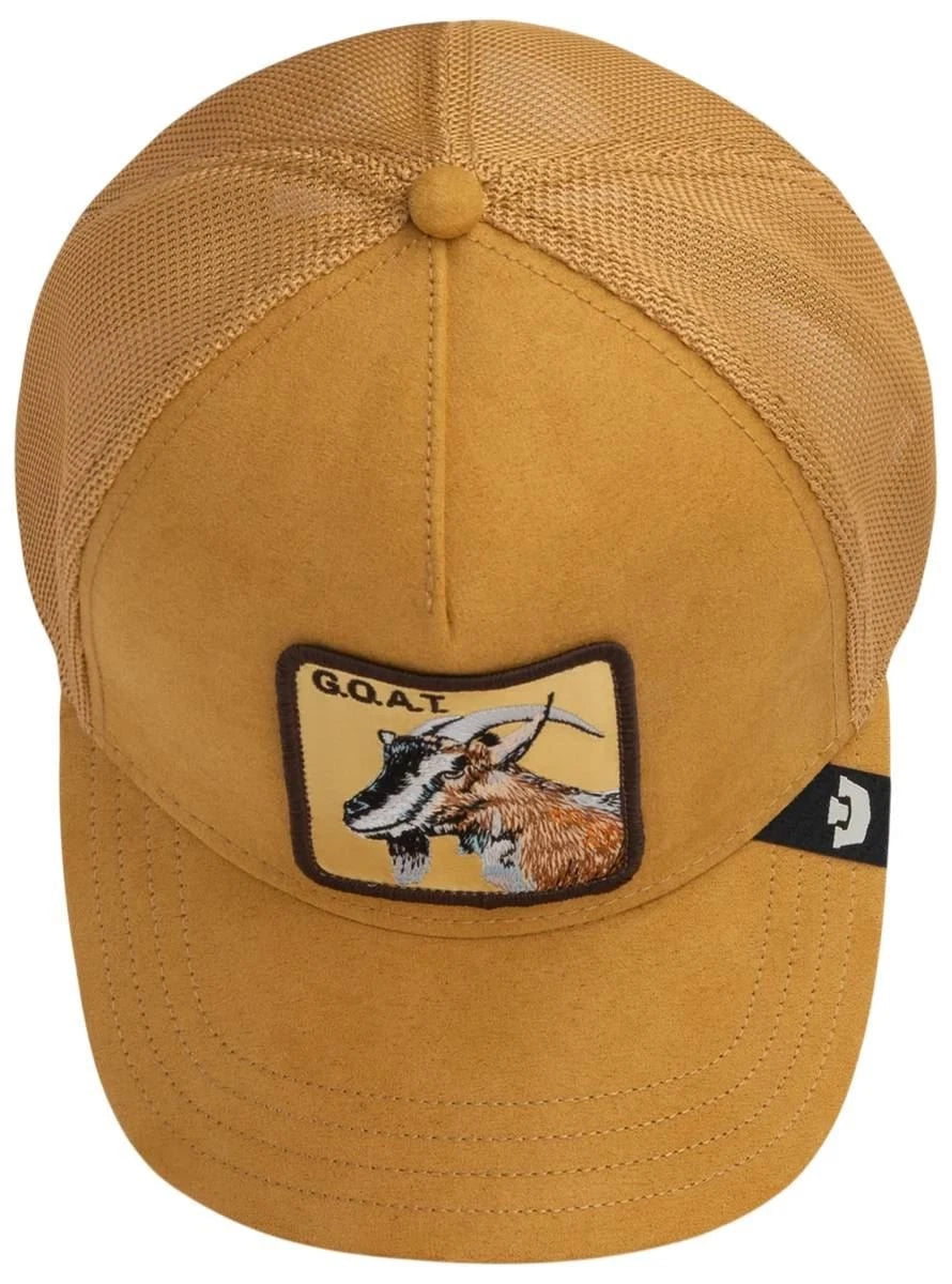 Goorin Bros Golden Goat Suede Trucker Hat