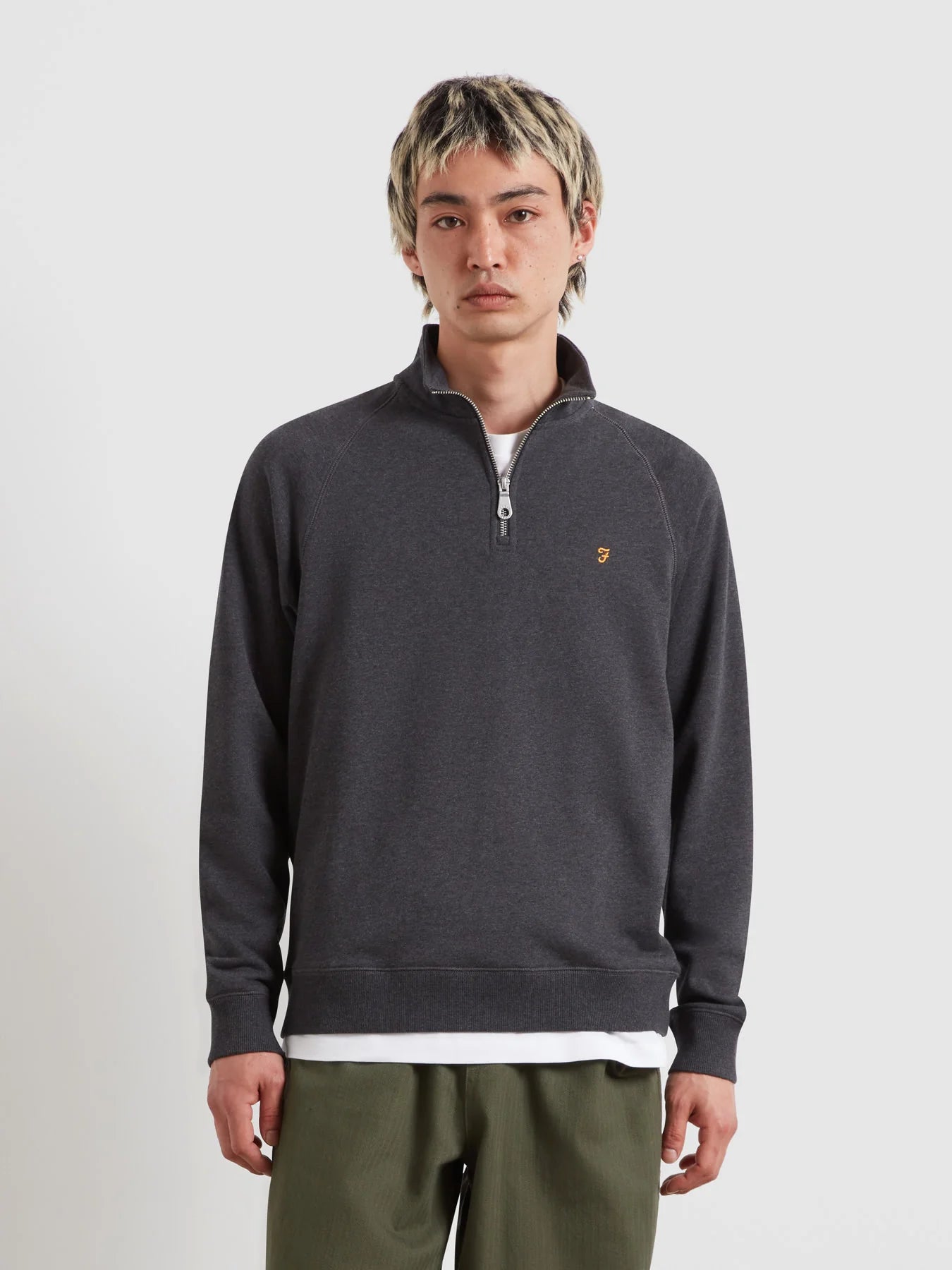 Farah Arnold Quarter Zip Sweatshirt