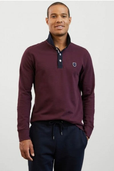 Eden Park Passe Long Sleeve Polo