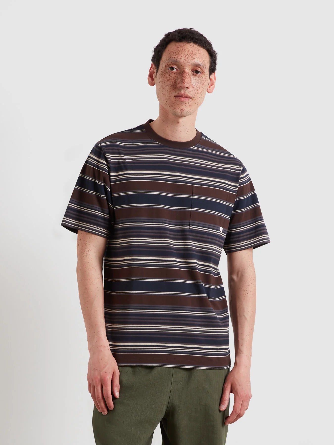 Farah Griffin Stripe T-Shirt