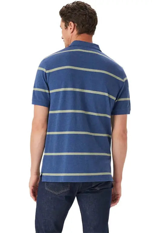 RM Williams Rod Stripe Polo Shirt