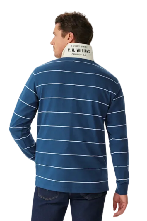 RM Williams Albany Stripe Rugby Jersey