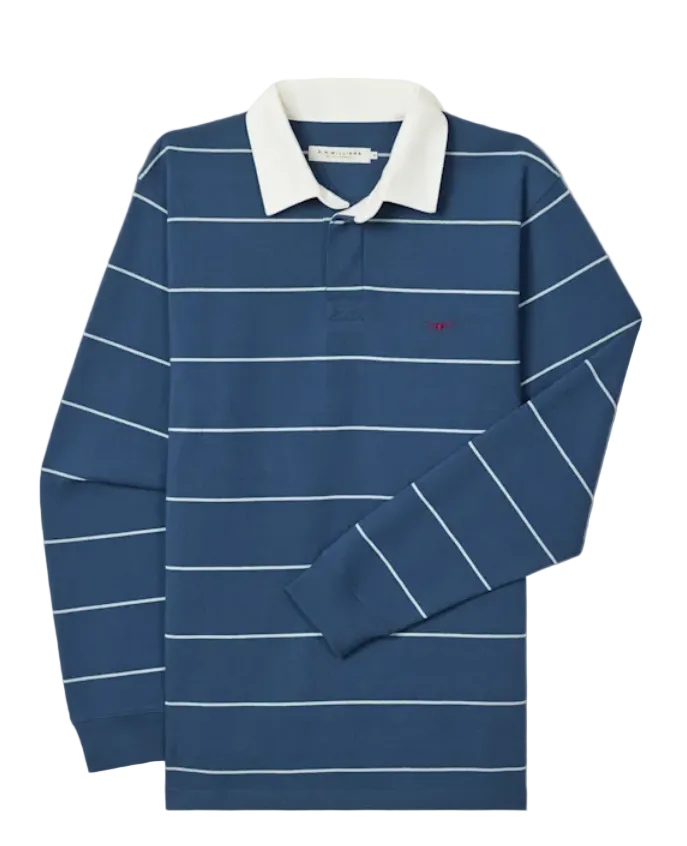 RM Williams Albany Stripe Rugby Jersey