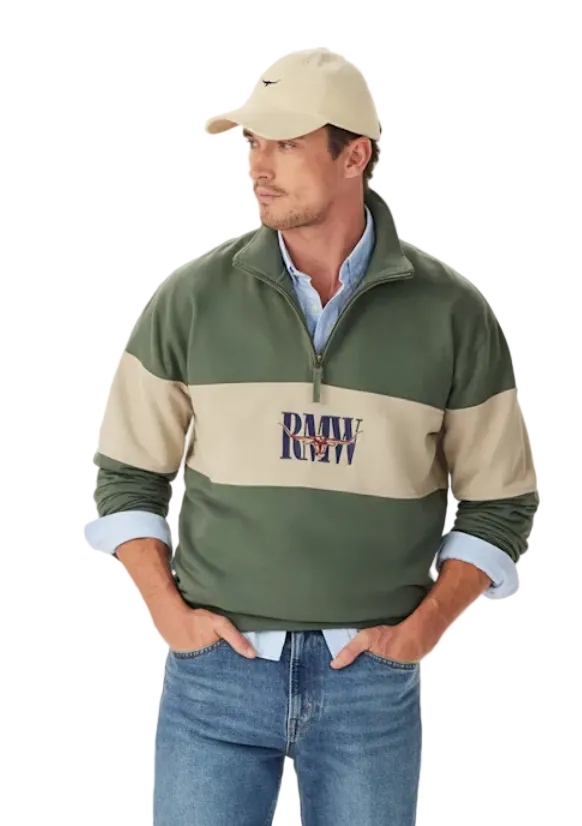 RM WIllliams Heritage Half Zip Sweatshirt