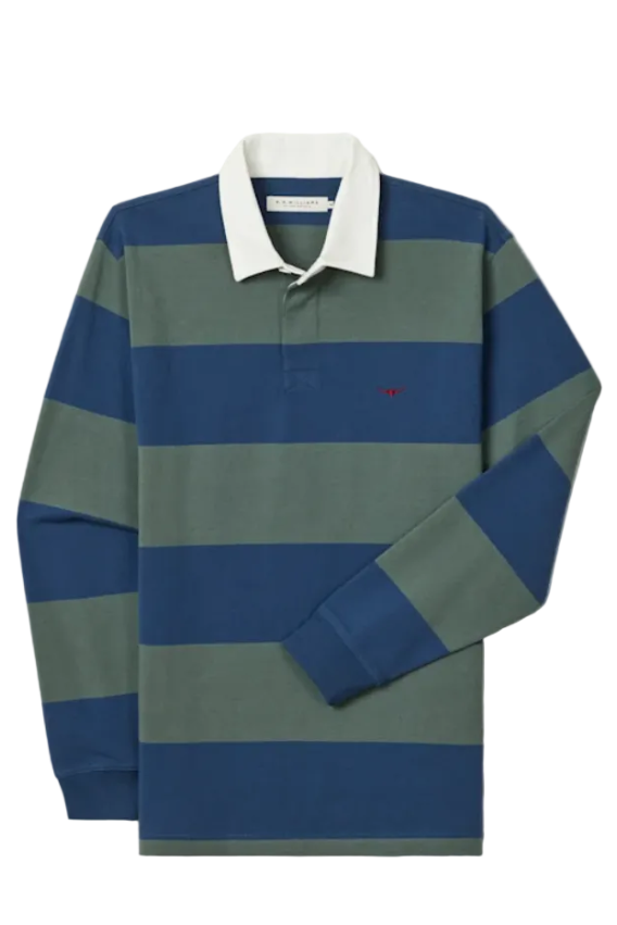 RM Williams Jones Stripe Rugby Jersey