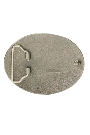 RM Williams Logo Buckle Antique Silver