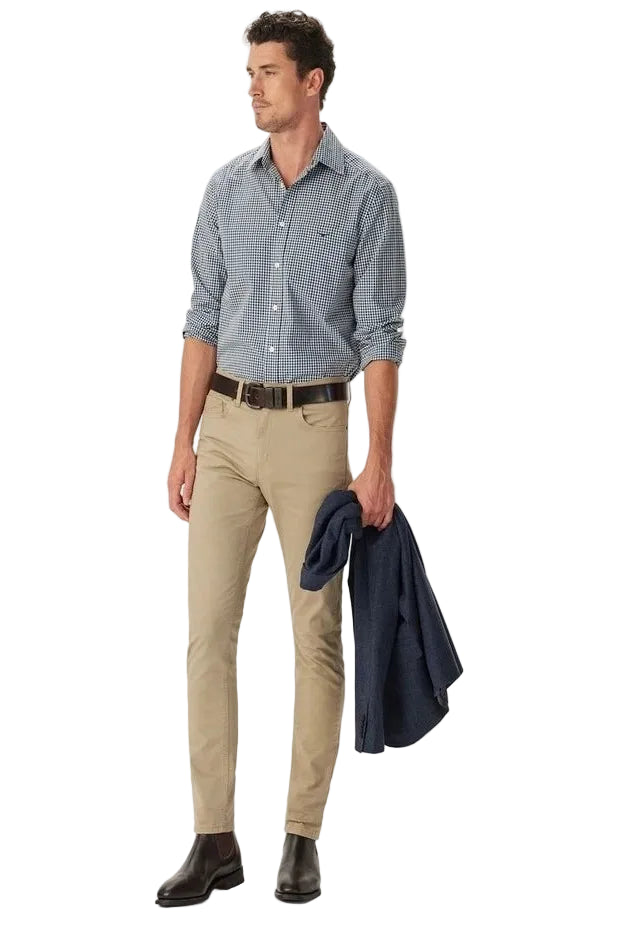 RM Williams Mogo Poplin Check Shirt