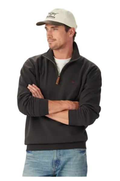 RM Williams Mulyungarie Half Zip Sweatshirt