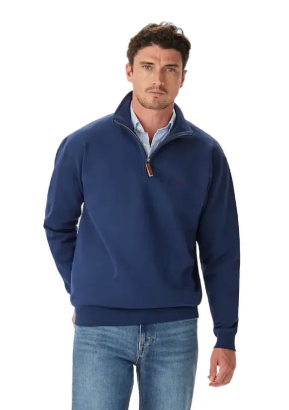 RM Williams Mulyungarie Half Zip Sweatshirt