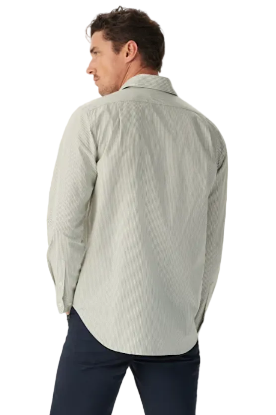 RM Williams Sommers Poplin Stripe Shirt