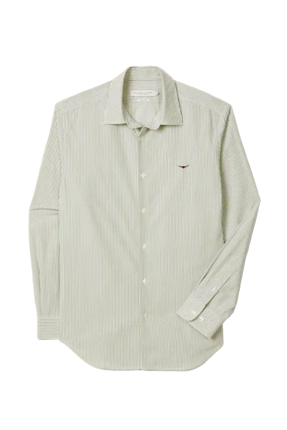 RM Williams Sommers Poplin Stripe Shirt