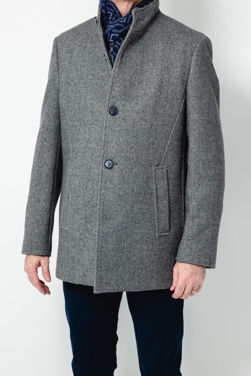 Tommy Bowe Tailoring Weston Wool Overcoat