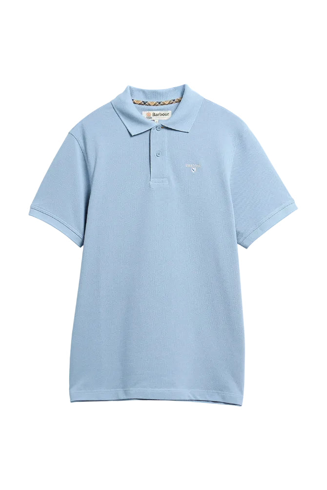 Barbour Tartan Pique Polo Shirt MML0012