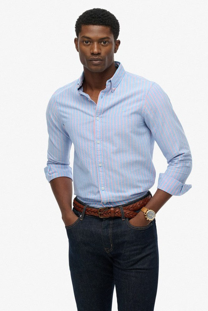 Superdry Classic Oxford Stripe Shirt M4011037A