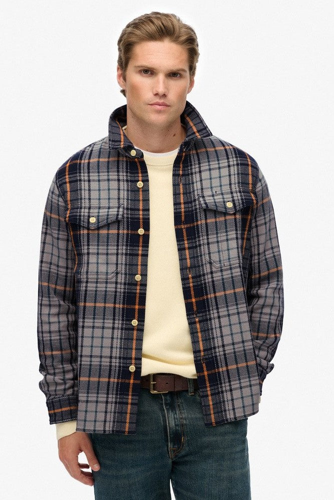 Superdry Heavy Checked Overshirt M4011018A