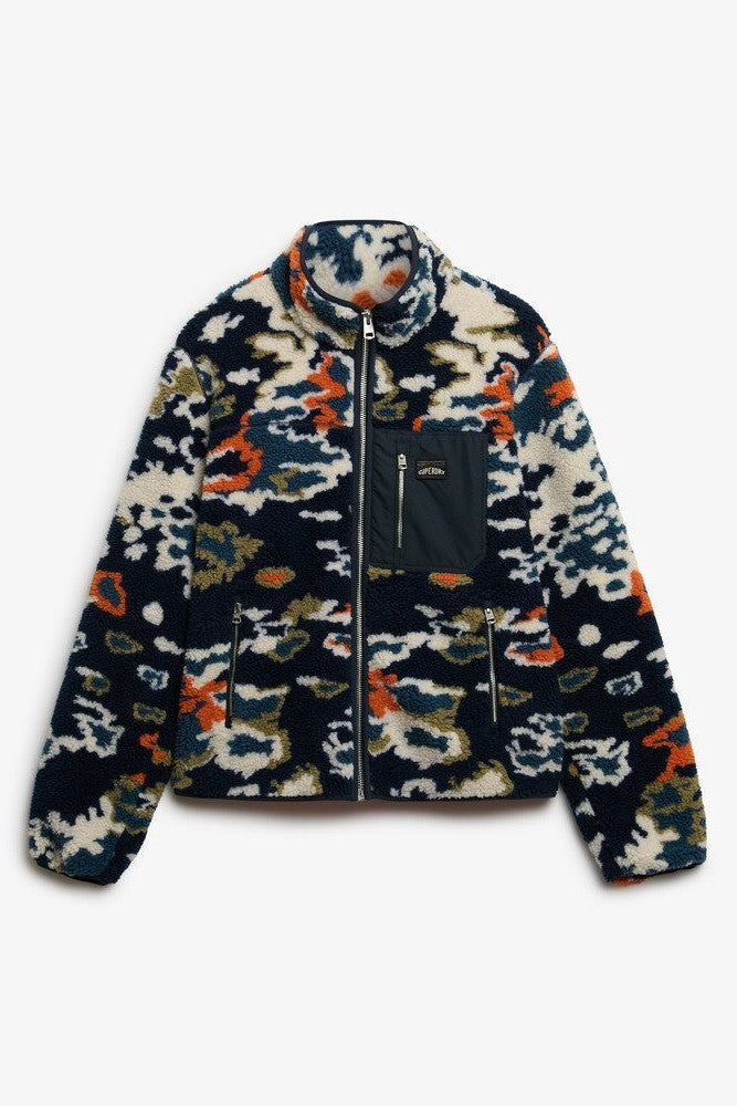 Superdry Printed Fleece Zip Thru M2014287A