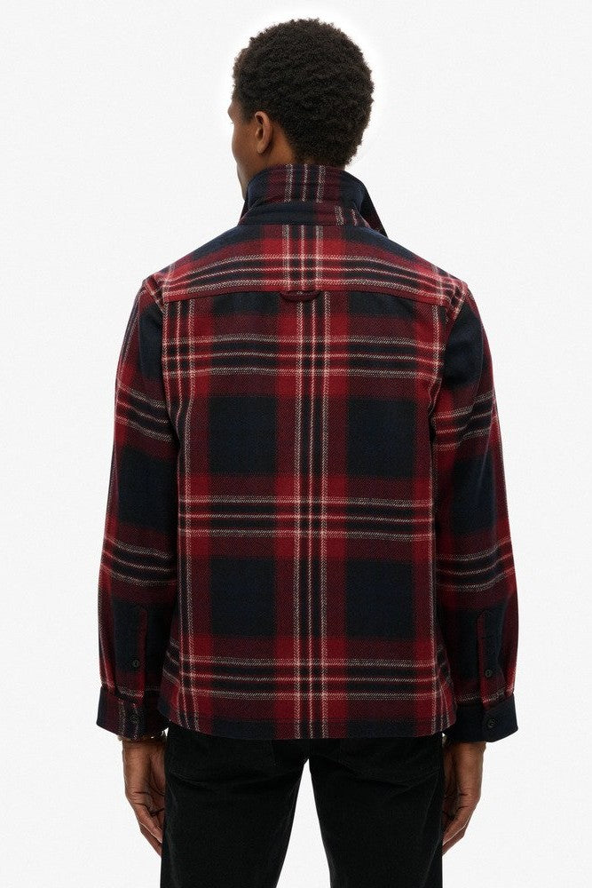 Superdry Wool Miller Zip Overshirt M4011063A