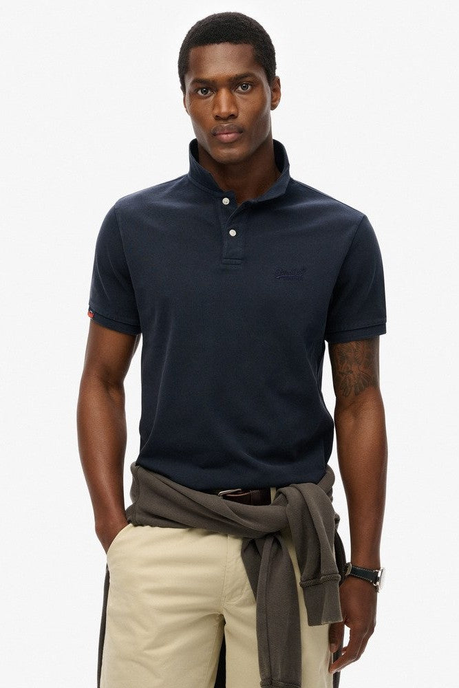 Superdry Vintage Destroy Polo Shirt M1110439A